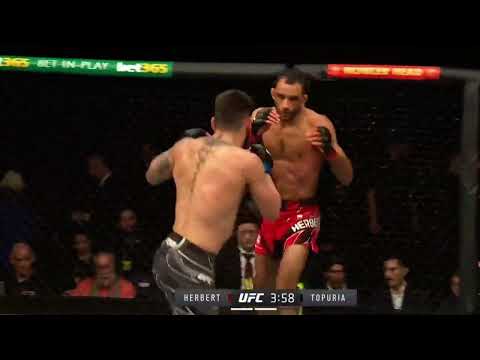 Topuria has off this earth power I think he got punched to Jupiter #ufc #mma