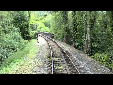 Bodmin and Wenford Railway Drivers Eye View, whole line in 3 1/2 Minutes