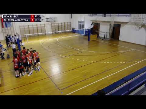 30.4.2022., PH ML. KADETI, POLUFINALE, MOK RIJEKA - OK RIBOLA KAŠTELA