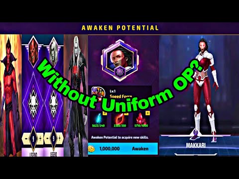 Makkari Transcend Cost Details And Without Uniform No CTP Knull Mephisto Win - Marvel Future Fight