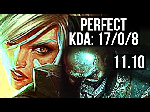 RIVEN vs URGOT (TOP) | 17/0/8, Legendary, 1.7M mastery, 300+ games | EUW Master | v11.10