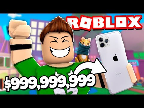 ME COMPRO el iPHONE 11 MAS CARO de ROBLOX !!