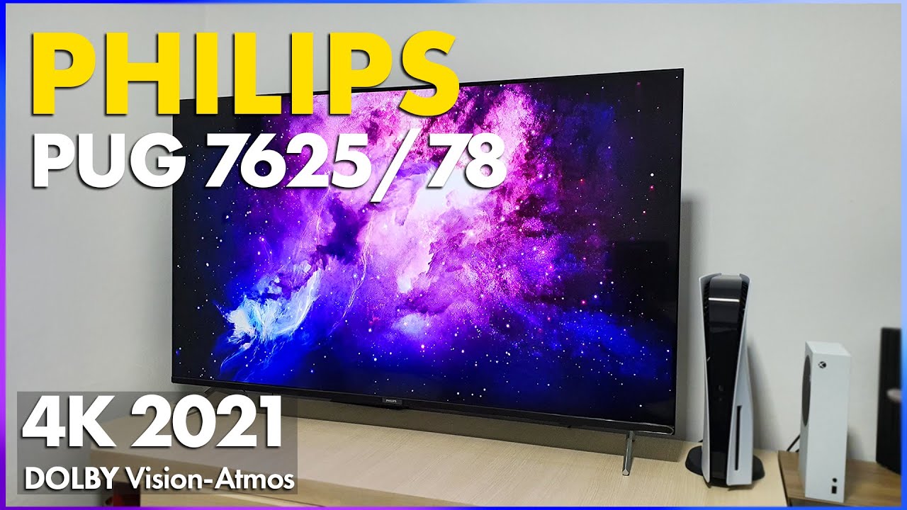 Smart TV Philips 4K 2021 PUG7625/78 [Unboxing/Impressões/Review]