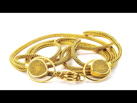 Tamping a Silver or Gold Quadruple Loop in Loop Chain