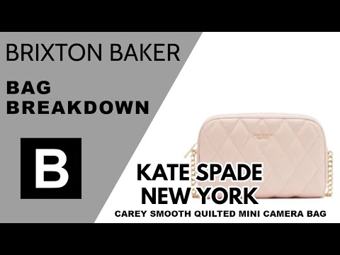 Kate Spade New York Carey Smooth Quilted Mini Camera Bag