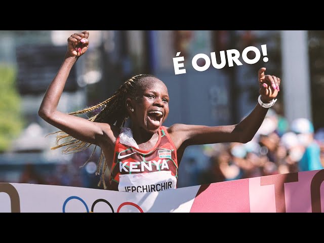 PERES JEPCHIRCHIR é OURO na MARATONA feminina nos JOGOS de TÓQUIO!