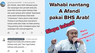 Download lagu Wahabi challenges A Afandi to use Arabic! Okay, are you ready to be scared? Where's your favorite... mp3
