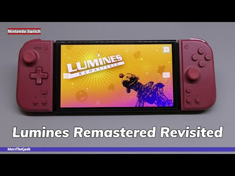 Lumines Remastered Revisited on Switch