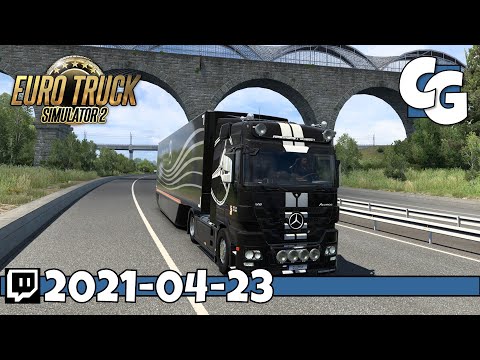 Long Haul with Dotec's Actros MP3 - ETS2 - VOD - 2021-04-23