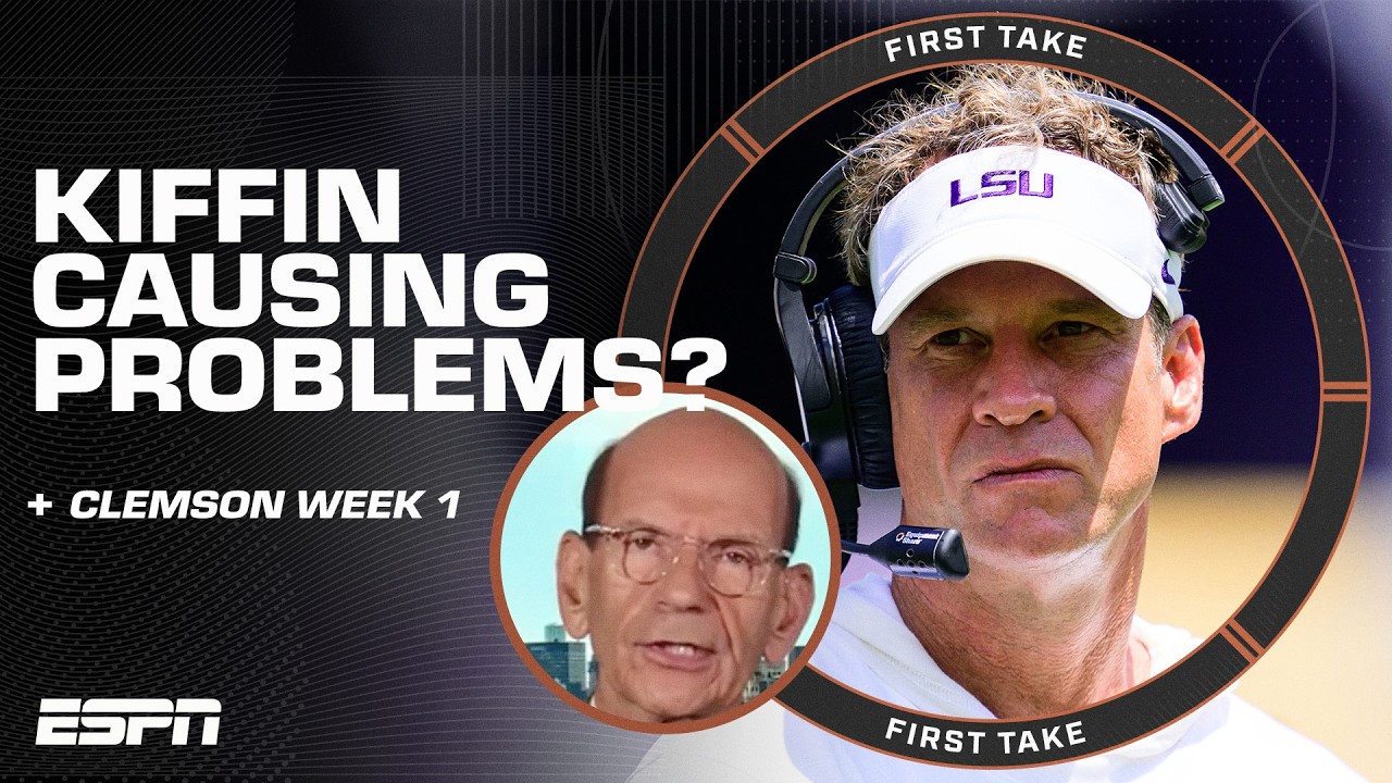Paul Finebaum calls out Lane Kiffin for distracting his team 😳 | First Take