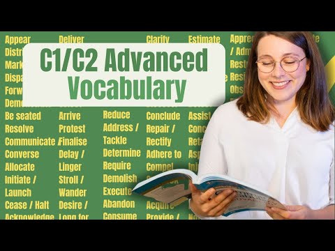 100 Advanced Words (C1&C2) to get your C1 Certificate