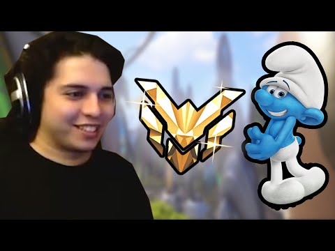 SMURFING IN MASTERS (Overwatch)