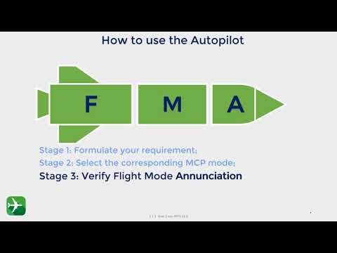 How to use the Auto Pilot Flight Director system of the Boeing 737