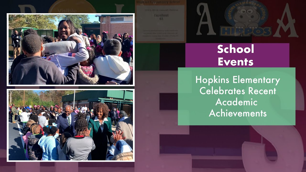 Hopkins Elementary Celebrates Recent Academic Achievements