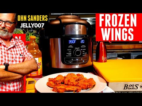 HOW TO COOK CHICKEN WINGS from FROZEN NINJA FOODI...