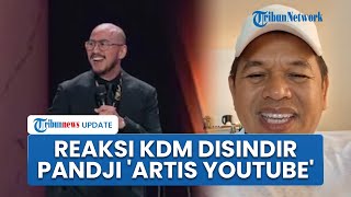 Pandji Sindir Orang Sunda Demen Pemimpin Artis, KDM Sentil sang Komika Salah Data: Lihat Kerjanya