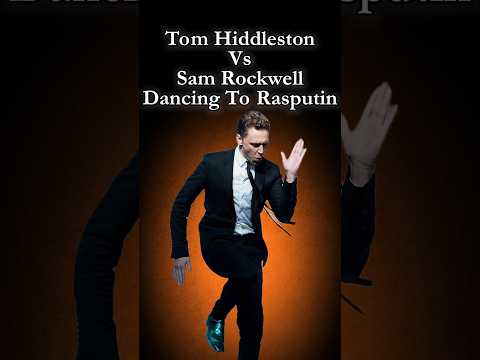Tom Hiddleston vs Sam Rockwell dancing to Rasputin#flashback #savik6655 #shorts #short