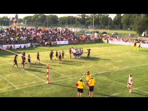 Final game - 6th World Championship Women's Fistball 2014 Dresden