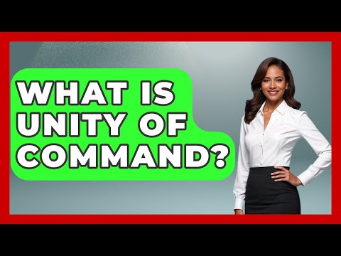 What Is Unity Of Command? - Law Enforcement Insider