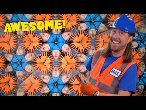 Cool Illusions with Handyman Hal | The AWESOME Song - Kingdom Kids Zone, Sing With Me - Handyman Hal - Music for Kids