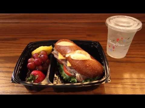 Disneyland Dining Review - Roast Beef Sandwich at FF&P...