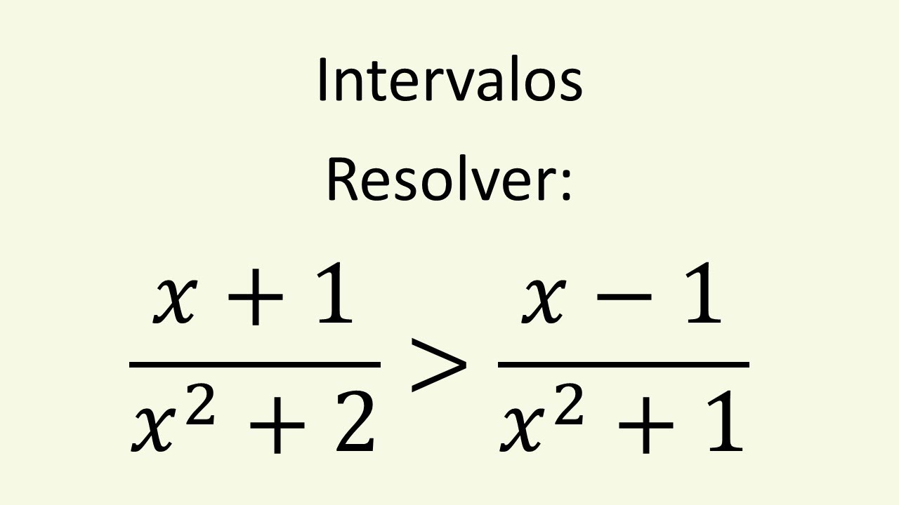 Cálculo de intervalos - Ejercicio 008