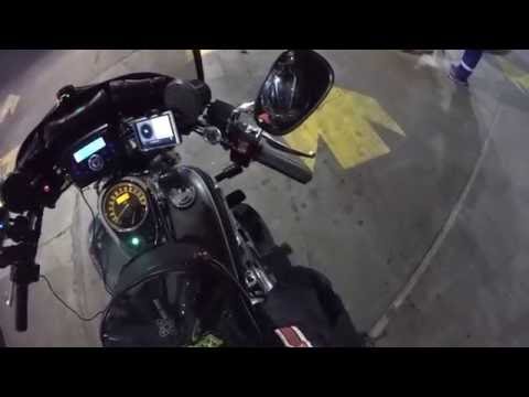 SOL y LUNA - BIKERS VIAJEROS - HACIA ARICA CHILE DE NOCHE