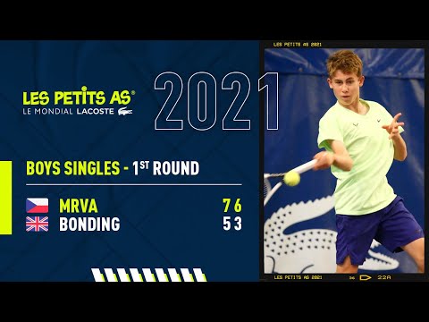 Les Petits As 2021 | Boys 1st Round | Maxim Mrva vs. Oliver Bonding