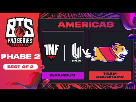 Infamous vs DogChamp Game 1 - BTS Pro Series 10 AM: Phase 2 w/ rkryptic & neph