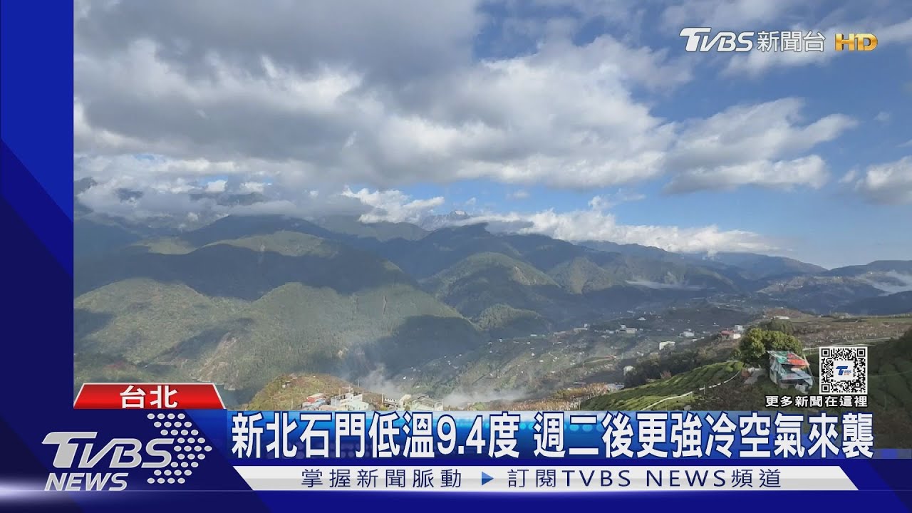 清晨北市信義區10.8度 達「強烈大陸冷氣團」