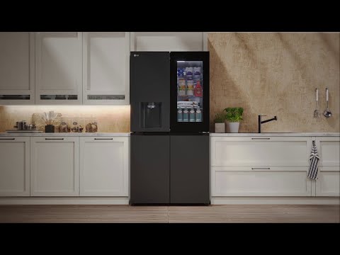 The stunningly stylish refrigerator | LG Instaview