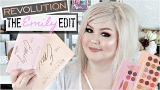 Revolution X The Emily Edit | Review Swatches + Tutorial