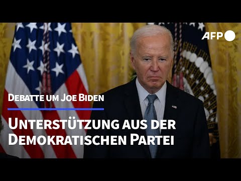 Rückzug? Biden erfährt Unterstützung von demokratischen Gouverneuren | AFP