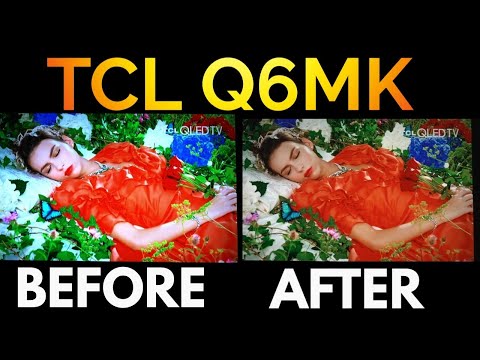 TCL QM6K Filmmaker Mode vs Quantum TV| The Before & After