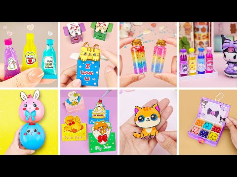 💡 TOP Creative DIY Paper Craft Ideas & Origami Tutorial 💝 Sanrio Paper Collection | Tiny DIY Craft