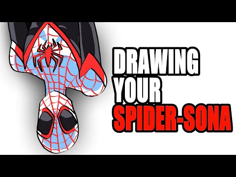 DRAWING YOUR SPIDER-SONA DESIGNS