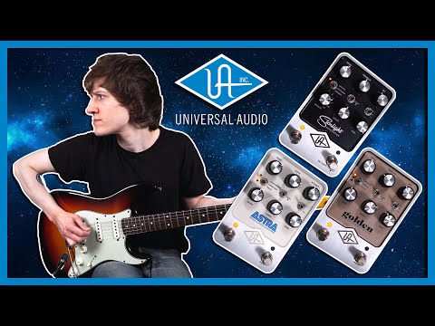 NEW, AMAZING VINTAGE STYLE PEDALS!! UAFX Astra, Starlight and Golden - Universal Audio Demo