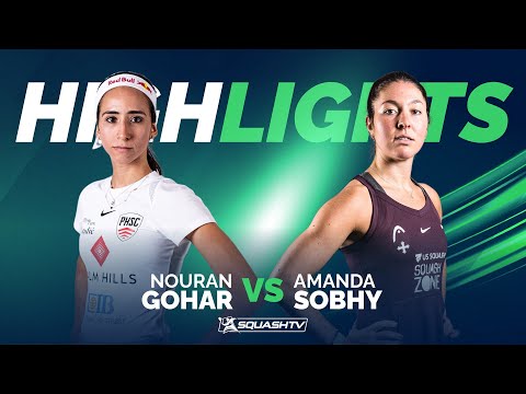 🇪🇬 Gohar v Sobhy 🇺🇸 | Tournament of Champions 2025 | RD2 HIGHLIGHTS
