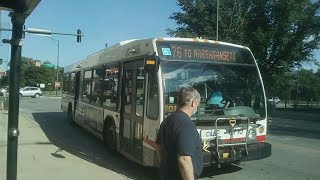 CTA 2002 Nova Bus LFS 6710 On Rt 76 Diversey