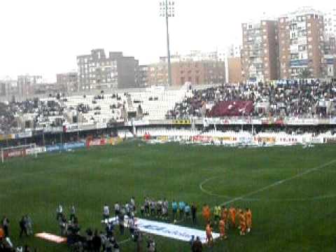 Cartagena - Salamanca. Inicio del partido