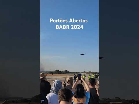 Portões Abertos Base Aérea de Brasília 2024 - lowpass F-5 #forçaaereabrasileira #F-5 #lowpass