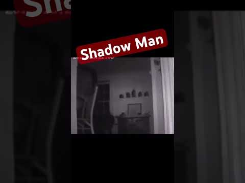 The SHADOW MAN caught on tape! #shorts #shadowman