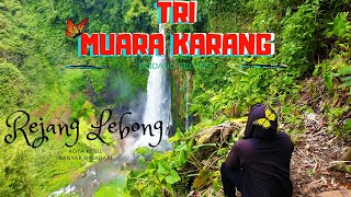 preview picture of video 'Air Terjun Tri Muara Karang  | Sindang Belitar | Terindah Dan Terunik Aliran Airnya Panas'