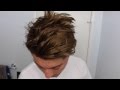 David Beckham inspired hairstyle | How to Hairstyle.
