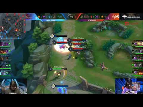 NVE - XDG ván 1 | Vòng loại AIC 2018 ngày 3