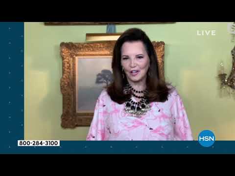 Patricia Altschul – Kaftan mit Fransen und Flamingo-Print