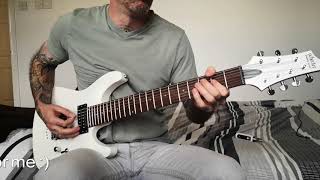 Video thumbnail for Schecter C-7 Deluxe  chug test with Boss GT 1000 by Chug Dealer