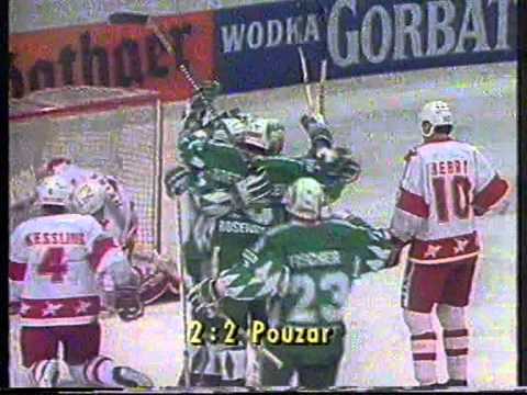 Kölner EC - SB Rosenheim Playoff Halbfinale Saison 88/89