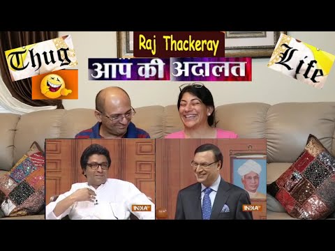 Raj Thackeray in Aap Ki Adalat (Pt4) | Raj Thackeray speaks on his anger to Rajat Sharma |THUGS LIFE Video
