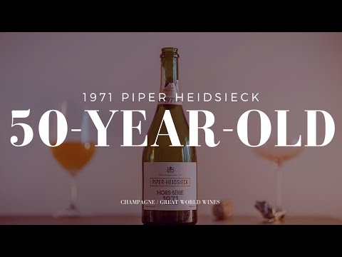 50-YEAR-OLD CHAMPAGNE Review / 1971 Piper Heidsieck Hors-Serie
